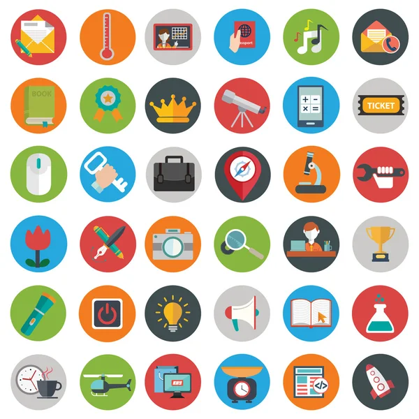 Universele iconen set — Stockvector