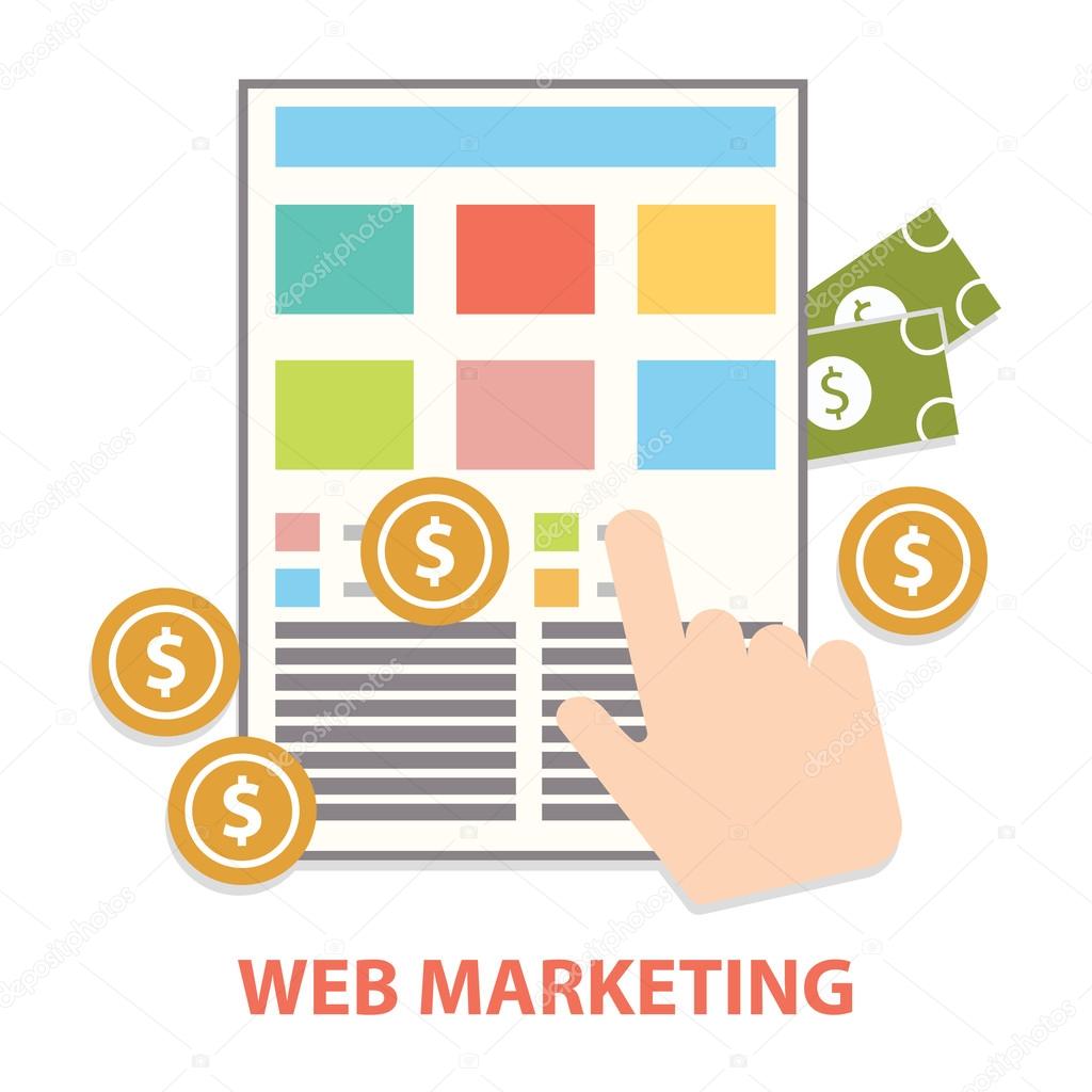 web marketing icon