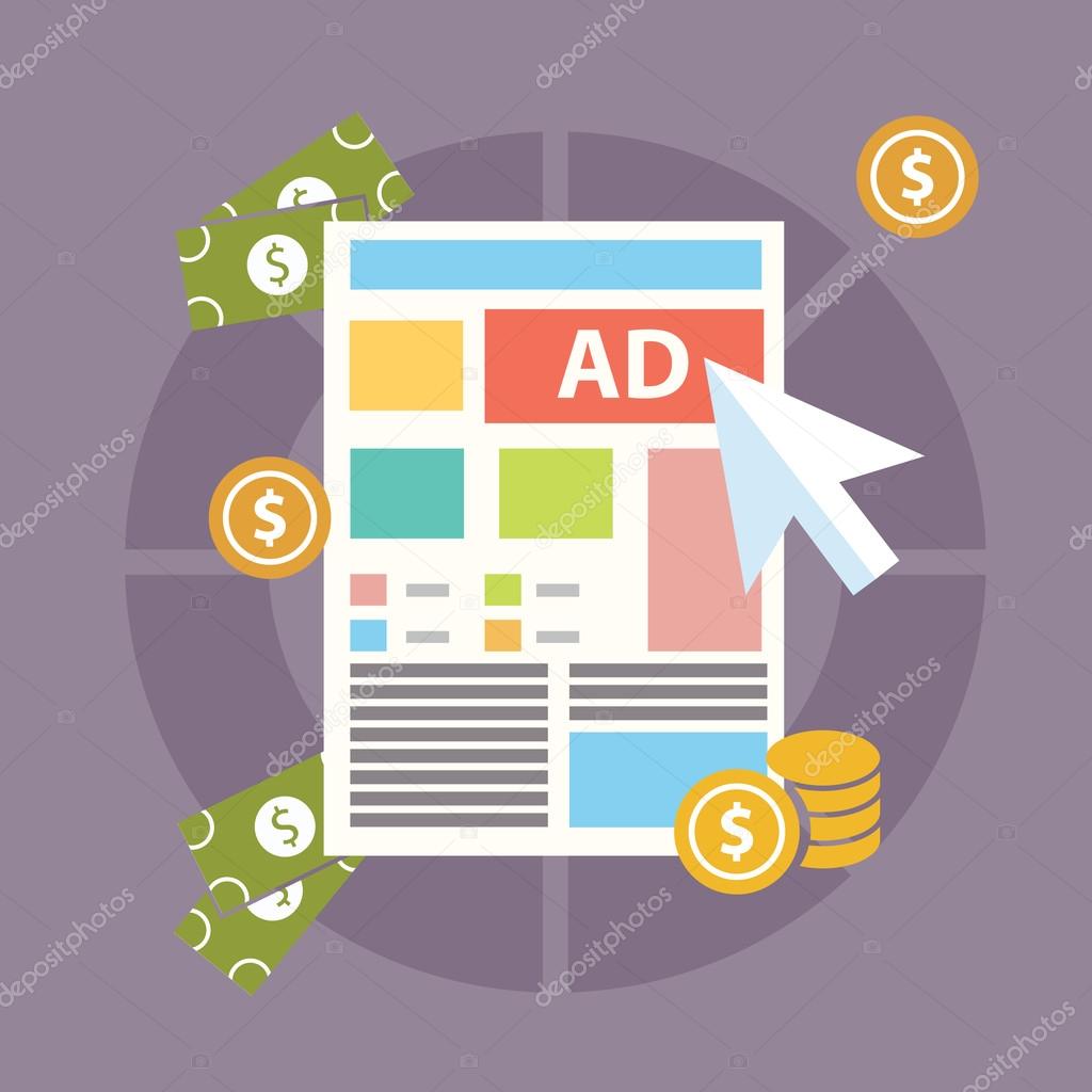 pay per click advertising model