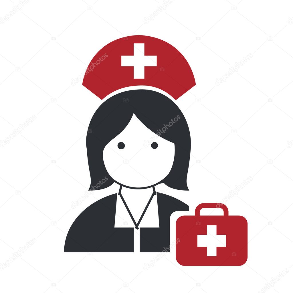 Nurse simple icon