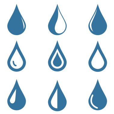 düz simgeler kümesi