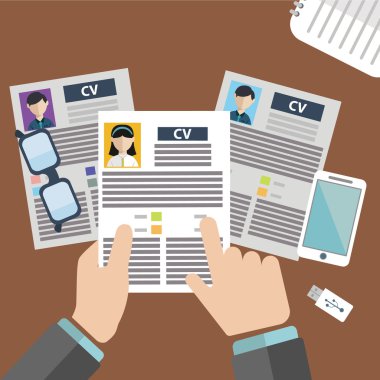 İş görüşmesi konsepti