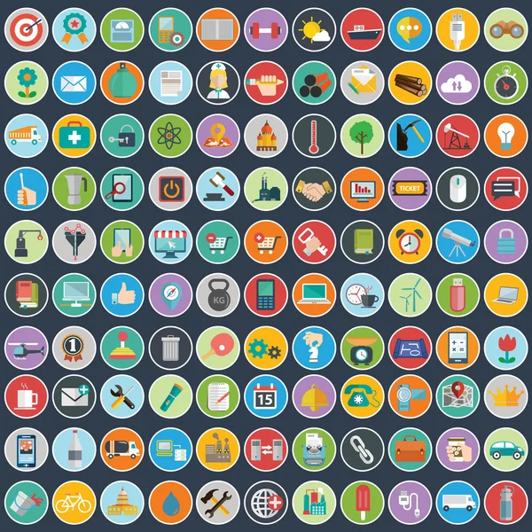 Universele iconen set — Stockvector