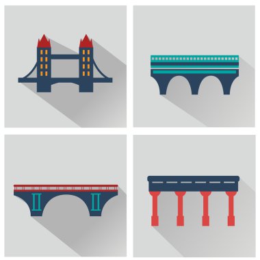 Köprüler Icons set