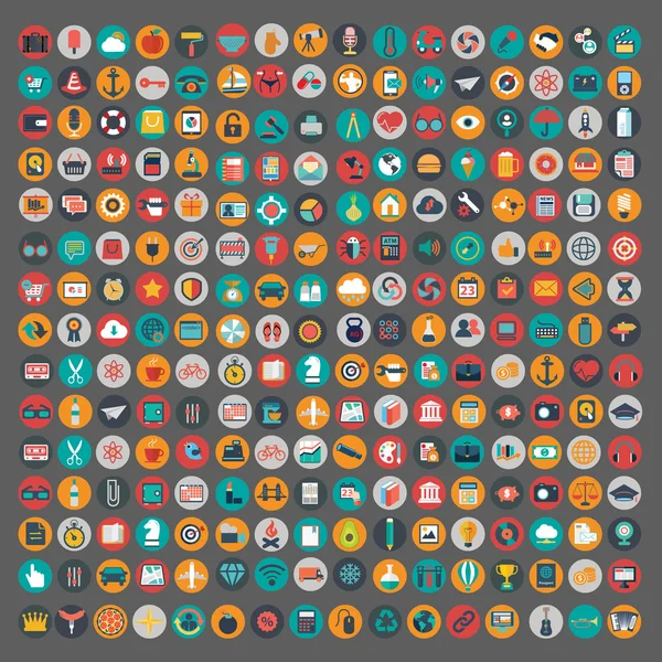 Conjunto de iconos universal — Vector de stock