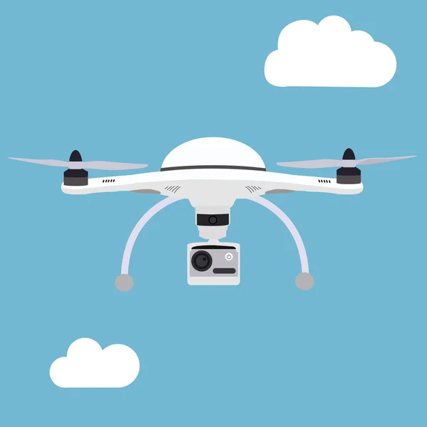 Drone de aire remoto — Archivo Imágenes Vectoriales