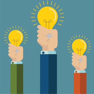 yenilik ampulleri kavramı