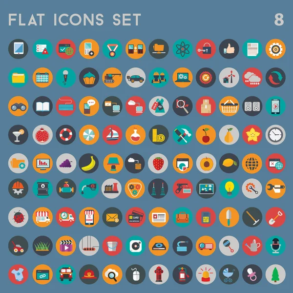 Conjunto de iconos universal — Archivo Imágenes Vectoriales