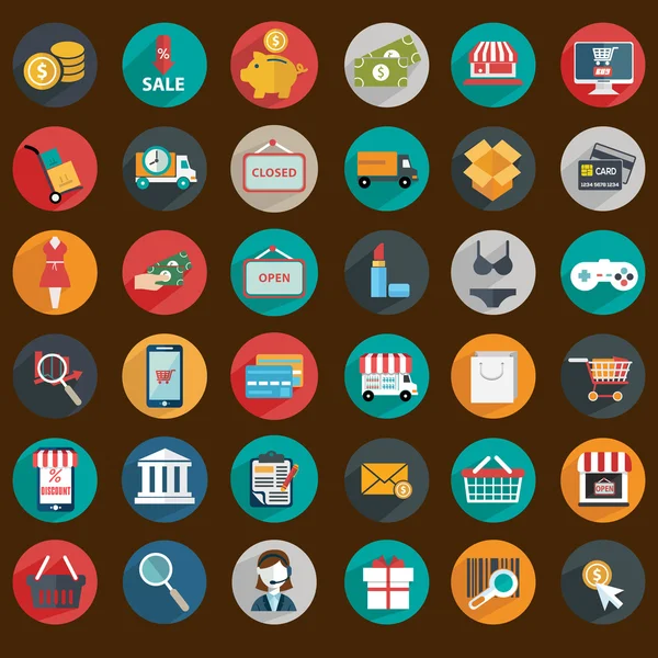 Universal icons set — Stock Vector