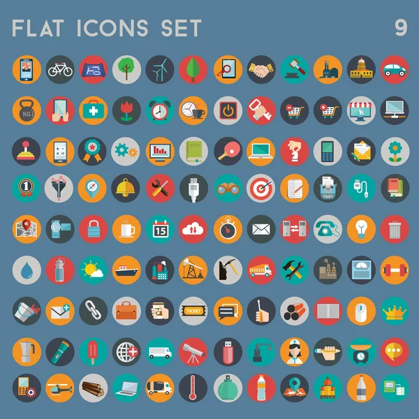 Universele iconen set — Stockvector