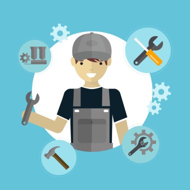 mekanik araçlar simgeleri ile