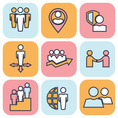 insan kaynakları simgeler