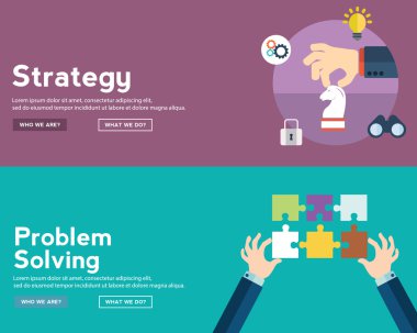 strateji ve problem çözme afiş