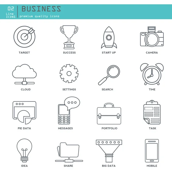 Elementos de diseño de negocio — Archivo Imágenes Vectoriales