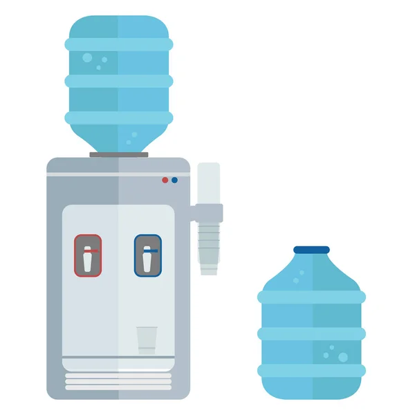 Máquina dispensadora de agua — Vector de stock