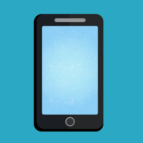 Icon Broken Screen Phone — стоковый вектор