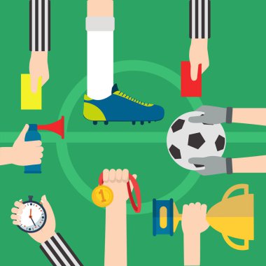 Futbol, futbol öğeleri