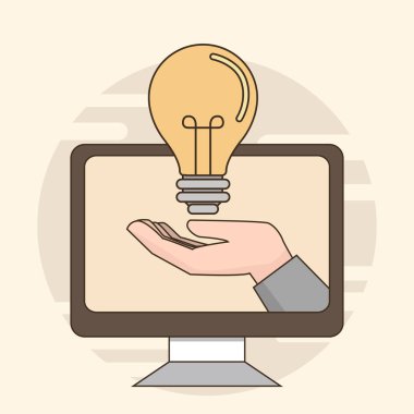 İnce çizgi fikir İnovasyon kavramı