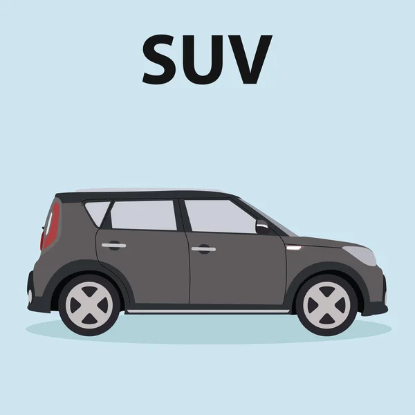 Konstrukce vozidel SUV — Stockový vektor