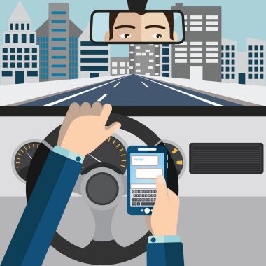 Sürüş sırasında cep telefonuyla