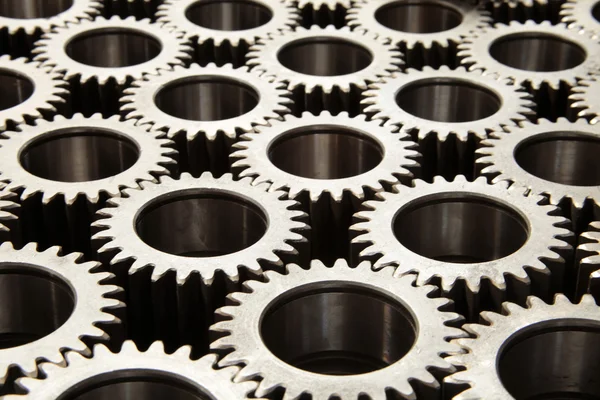 Production in the factory gears — Stock Photo, Image