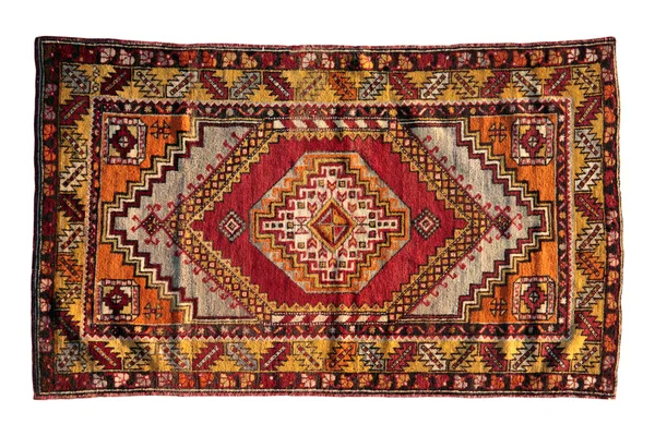 Dekorativa handgjorda ull mattor — Stockfoto