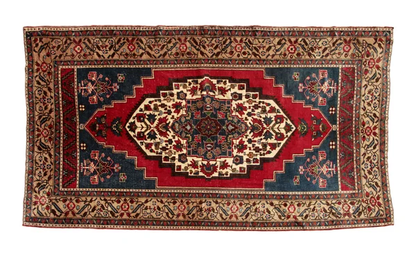 Decorative handmade woolen carpets — Stock Photo, Image