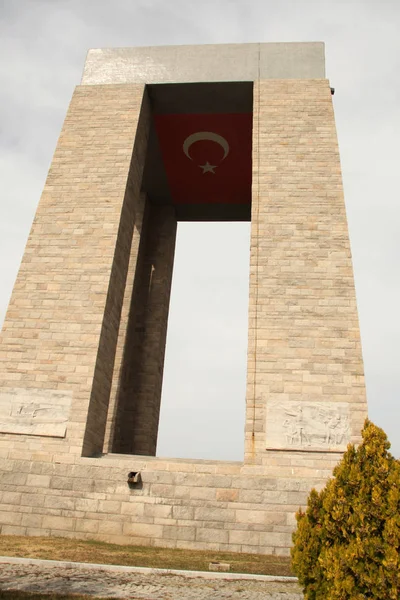 Memorial dos Mártires de Canakkale, Turquia — Fotografia de Stock