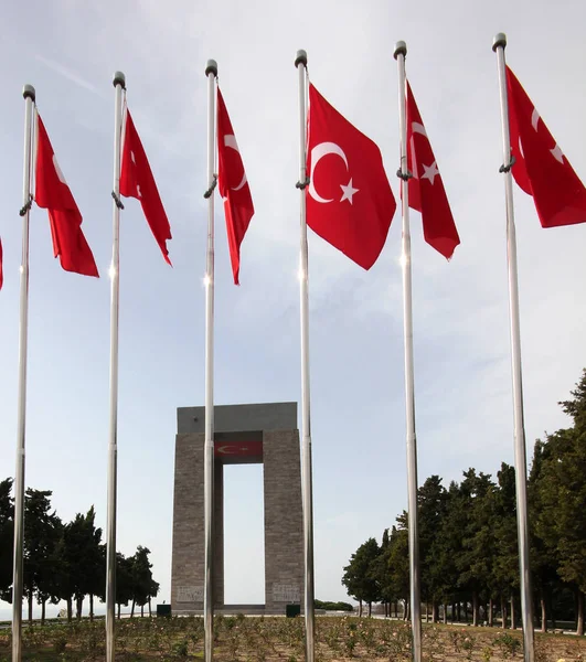 Monumento a los Mártires de Canakkale, Gallipoli — Foto de Stock