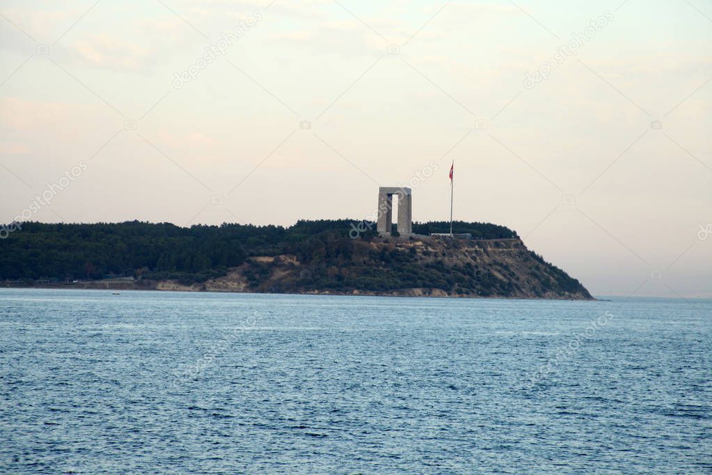 The Canakkale Martyrs Memorial, Gallipoli 