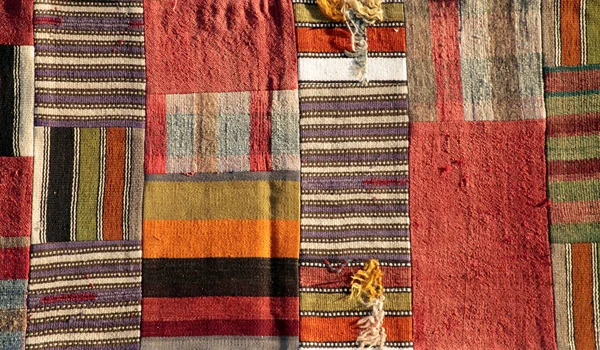 Decorative and antique Turkish rugs — Stock Photo, Image
