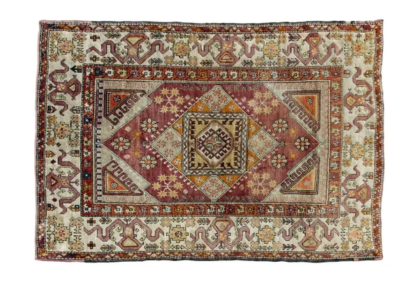 Dekorativer und antiker türkischer Teppich — Stockfoto