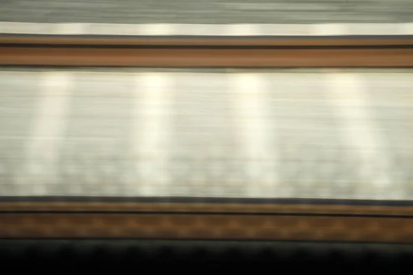 抽象、動画ぼやけ鉄道 — ストック写真