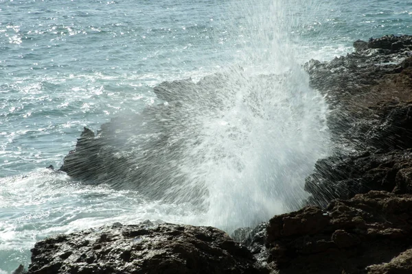 A superfície do mar (fundo ) — Fotografia de Stock