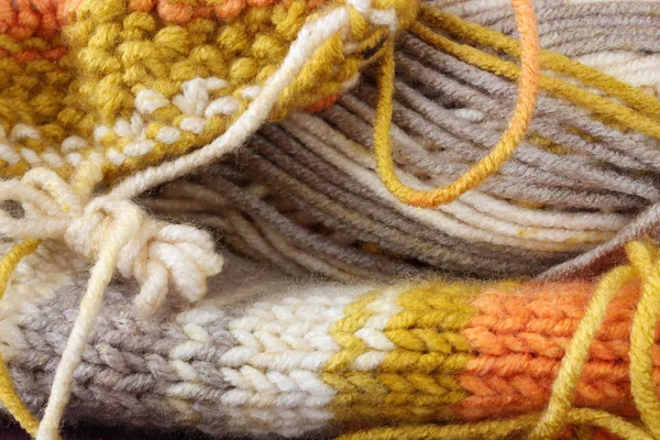 ニットのセーター、糸 — ストック写真