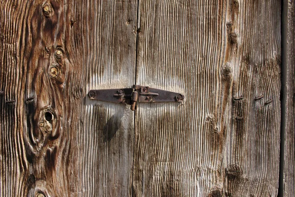 Old wooden door background — Stock Photo, Image