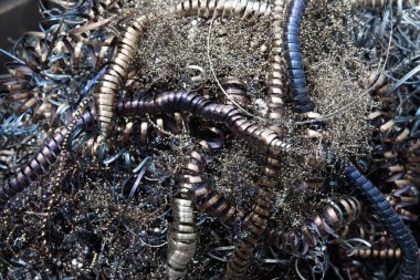 Dokulu traş metal arka plan