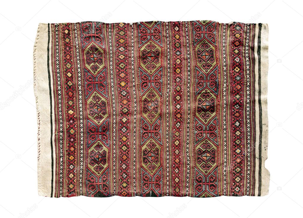 Decorative turkish rugs background