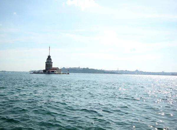 Torre das Donzelas em Istambul, Turquia — Fotografia de Stock
