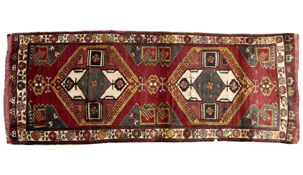 Decorative wool Turkish carpet — Stock Photo, Image