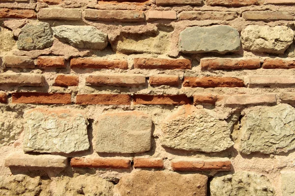 Gamla sten husväggar — Stockfoto