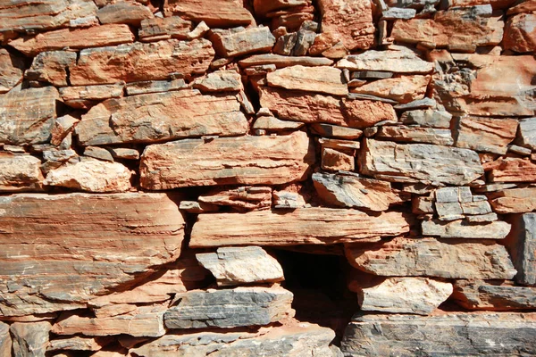 old stone house walls