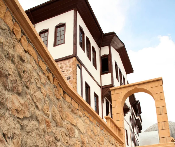 Ottomanska arkitektur / Beypazari bostäder Turkiet — Stockfoto