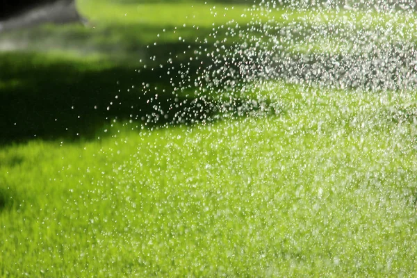 Sprinkler För Automatisk Vattning — Stockfoto