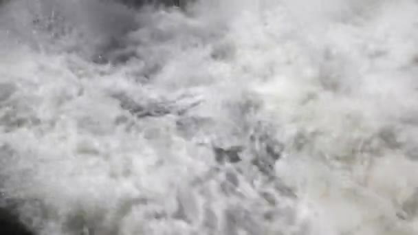 Acqua Mare Durante Movimento Della Nave — Video Stock