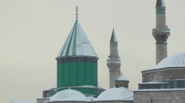 Türkiye 'nin Konya kentindeki Mevlana Müzesi.  
