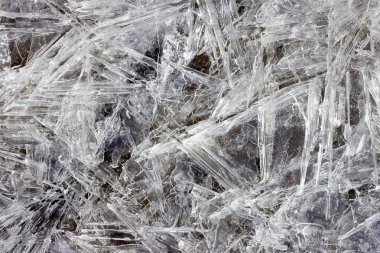 Buz. Donmuş su. Kış arkaplanı. 