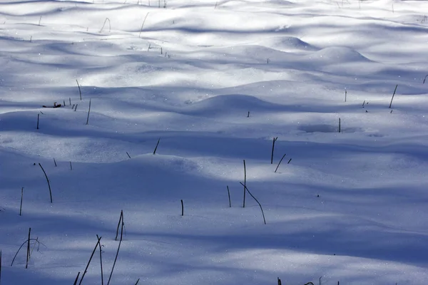 Fond Épais Tas Neige Image Nature — Photo