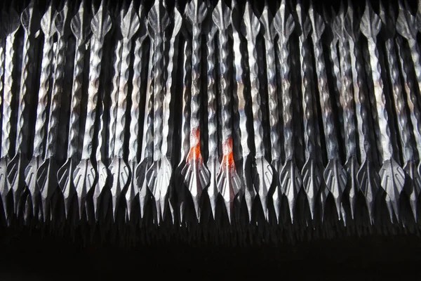 Metale Przetwarzane Sklepie Kowalskim — Zdjęcie stockowe