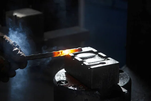 Metals Processed Blacksmith Shop — Stock Photo, Image